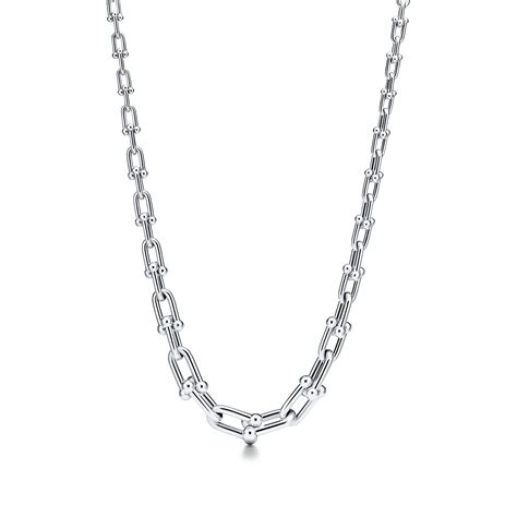 925 sterling silver replica tiffany jewelry|tiffany hardwear silver necklace.